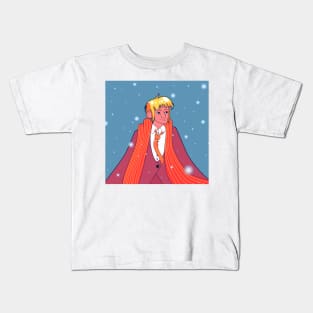 Sunny boy in winter Kids T-Shirt